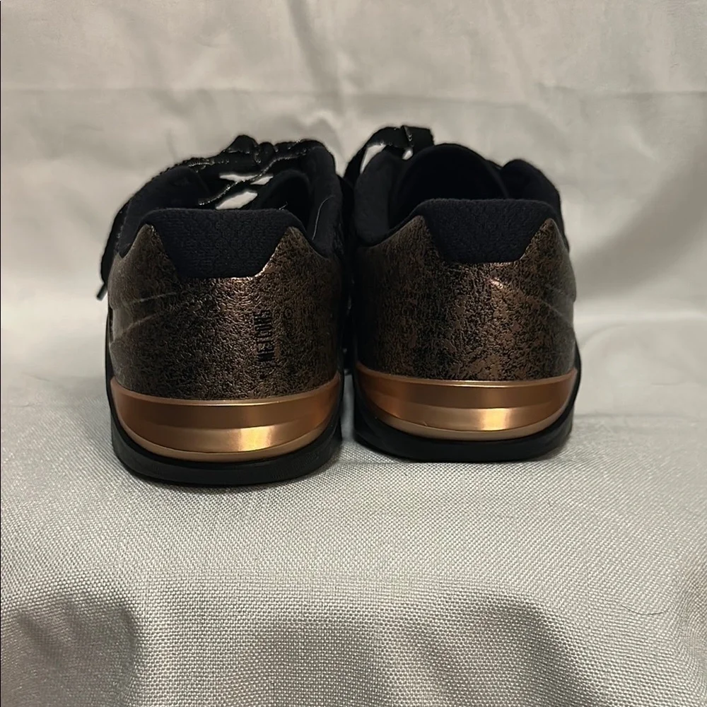 Nike Black and Bronze Athletic Shoes
